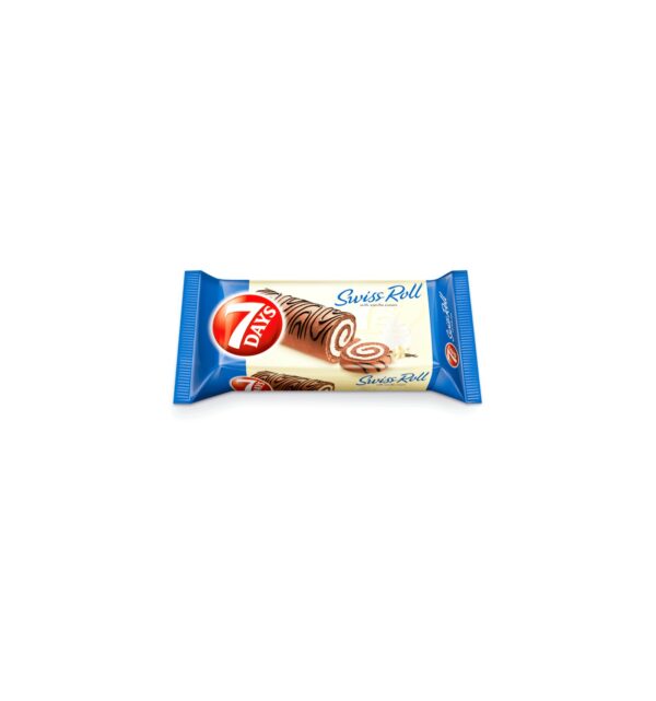 7DAYS PASTEL ROLLITO VAINILLA 200G/10