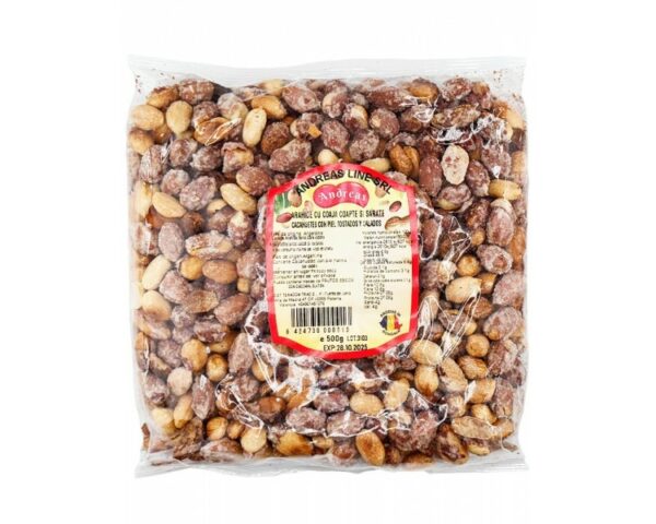 ANDREAS CACAHUETES PIEL TOSTADOS SALADOS 500G/25