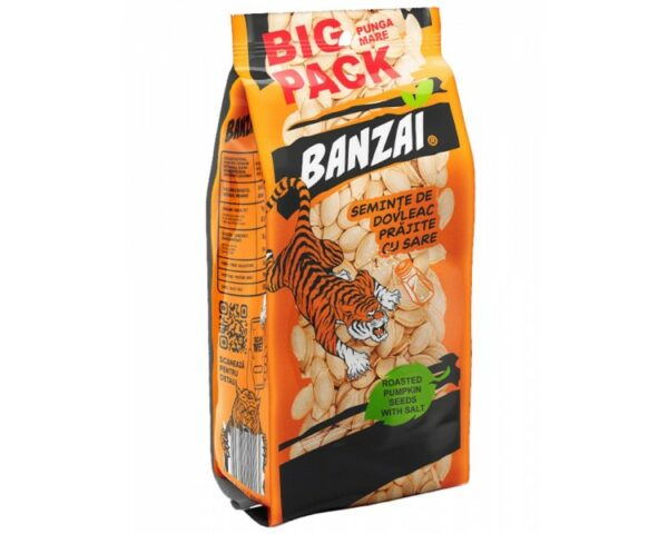 BANZAI PIPAS CALABAZA SALADAS 110G/8