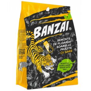 BANZAI PIPAS NEGRAS SALADAS 130G/10