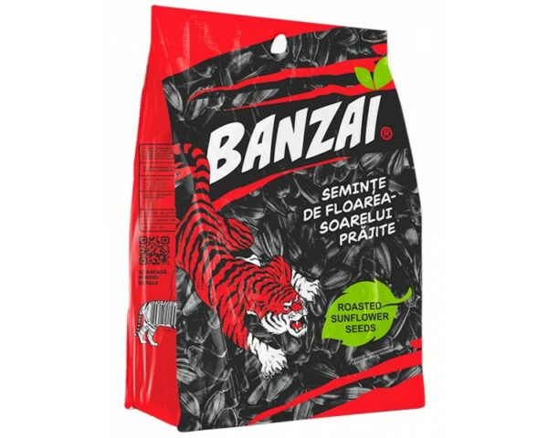 BANZAI PIPAS NEGRAS SIN SAL 130G/10