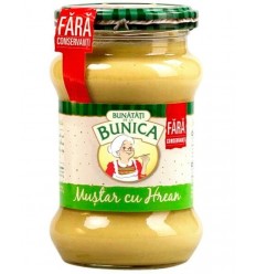 BUNICA MOSTAZACON RÁBANO PICANTE 300G/8