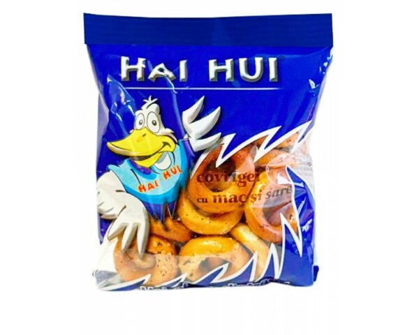 HAI-HUI ROSQUILLAS AMAPOLA-SAL 100G/30