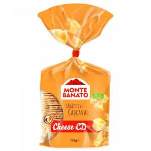 MONTE BANATO SALADITOS QUESO CURADO 110G/36