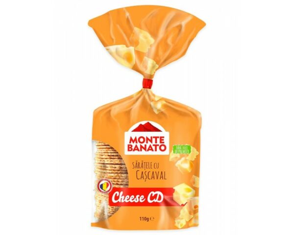 MONTE BANATO SALADITOS QUESO CURADO 110G/36