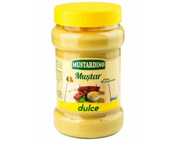 MUSTARDINO MOSTAZA DULCE 280G/12