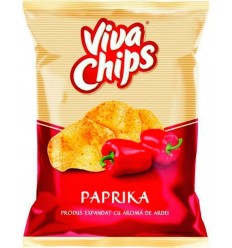 VIVA CHIPS PIMIENTO 100G/20