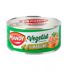 MANDY PATE VEGETAL OLIVAS 120G/6